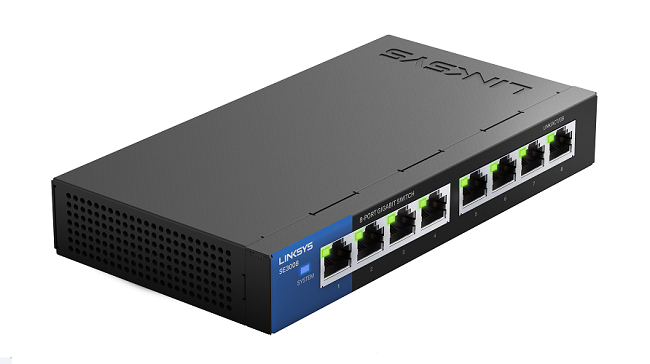 Linksys SE3008 8-Port Gigabit Switch
